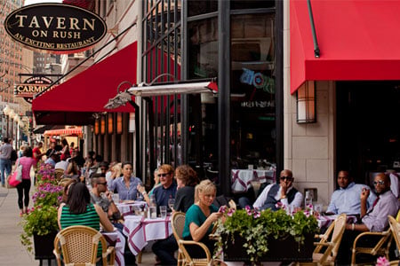 Outdoor Dining at Tavern on Rush