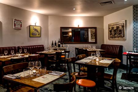 THIS RESTAURANT IS CLOSED Terroirs Wine Bar & Restaurant, London, uk