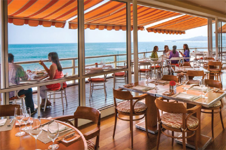 THIS RESTAURANT IS TEMPORARILY CLOSED Tydes Restaurant & Bar, Montecito, CA