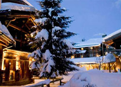 Les Fermes de Marie in Megeve, France --- a great destination for skiing Les Fermes de Marie in Megeve, France --- a great destination for skiing