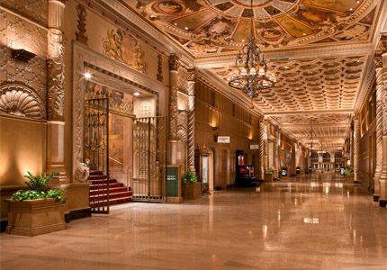 The Millennium Biltmore Hotel in Los Angeles, California was built in Italian Renaissance style The Millennium Biltmore Hotel in Los Angeles, California was built in Italian Renaissance style