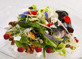 A fresh salad from Hyatt's menu