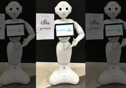 Costa Cruises introduces robots named Pepper to greet and aid passengers Costa Cruises introduces robots named Pepper to greet and aid passengers
