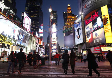 Times Square is a popular destination for travelers looking for an exciting New Year's Eve celebration