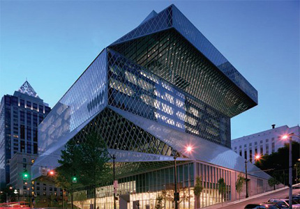 The Central Library was designed by world-famous Dutch architect Rem Koolhaus The Central Library was designed by world-famous Dutch architect Rem Koolhaus