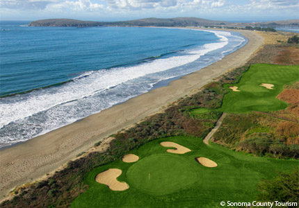 Squeeze in a game of gold while visiting Bodega Bay, California