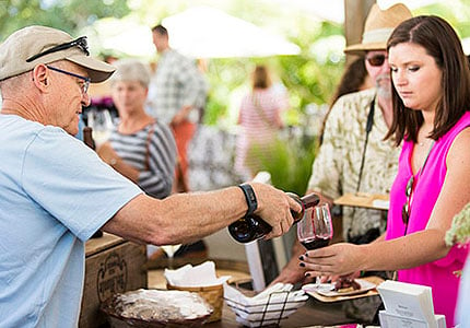 Days of Wine and Lavendar Festival at Matanzas Creek Winery in Sonoma County, California