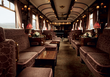 The Bar Car of the Venice Simplon-Orient-Express dates back to 1931