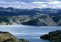 Lake Casitas is viewable from Highway 150 on the way from Ventura to Ojai Lake Casitas is viewable from Highway 150 on the way from Ventura to Ojai