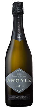 Argyle 2011 Blanc de Blancs offers a creamy finish of almond and pear