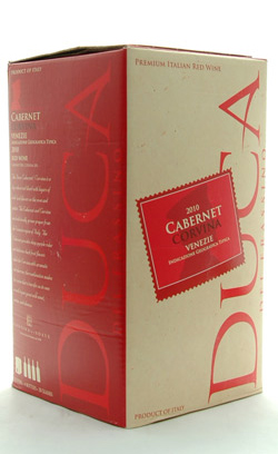 Red cherry aromas and dark fruit flavors abound in the Duca del Frassino Cabernet Corvina