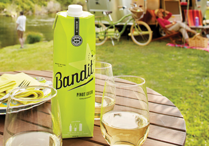 The Bandit Pinot Grigio is picnic-approved and boasts aromas of citrus and pears