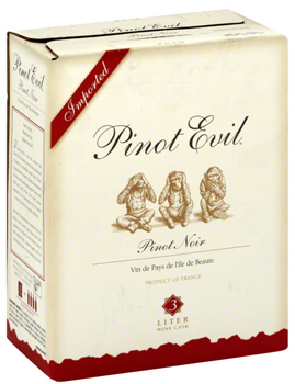 Pinot Evil Pinot Noir from Corsica Pinot Evil Pinot Noir from Corsica
