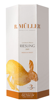 Try the R. Müller Medium Sweet Riesling with pasta, light seafood dishes or Asian cuisine