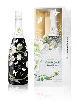 The 2007 Limited Edition Belle Époque bottle is designed by Austrian artists Katharina Mischer and Thomas Traxler 2007 Limited Edition Belle Époqu bottle is designed by Austrian artists Katharina Mischer and Thomas Traxler