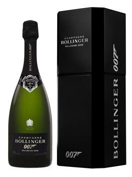 Champagne Bollinger releases a limited edition for the James Bond film release of SPECTRE