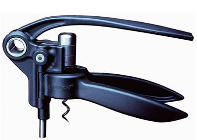 Le Creuset's Screwpull Lever Model has an ultra long-lasting screw which allows for up to 2,000 bottle openings