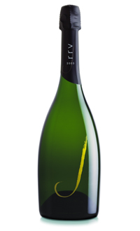 J 2003 Late Disgorged Vintage Brut, one of GAYOT.com's Top 10 American Sparkling Wines 2012