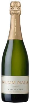 Mumm Napa 2009 Blanc de Blancs uses grapes sourced from some of Napa Valley's top vineyards