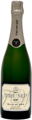 Trump Winery 2008 SP Blanc de Noir offers rich flavors of honey, coffee and caramel