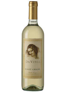 Da Vinci 2009 Pinot Grigio, on our list of the Top 10 Barbecue Wines