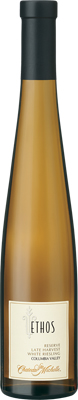 Chateau Ste Michelle 2011 Ethos Reserve Late Harvest Riesling features intense flavors of apple tart, apricot jam and honey