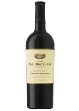 Frei Brothers 2008 Alexander Valley Cabernet Sauvignon, on our list of the Top 10 Barbecue Wines