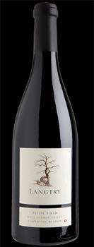 Langtry 2012 Petite Sirah is a bold, luscious wine from Northern California