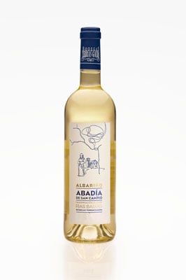 Terras Gauda's 2013 Abadia de San Campio Albarino is a crisp and refreshing wine
