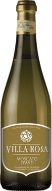 The Villa Rosa Moscato d'Atsi is a sweet, spprochable wine with a crisp finish