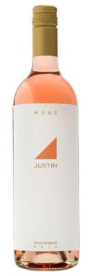 Justin Vineyards 2012 Rose is a pink wine that Dad should like