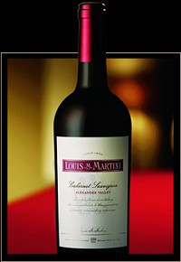 Louis M. Martini Alexander Valley Cabernet Sauvignon pairs well with earthy dishes and meats