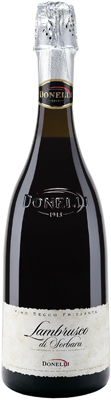 Donelli Lambrusco di Sorbara pairs well with tortellini or simple roasts