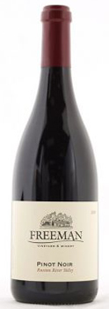 The Freeman Vineyard and Winery 2012 Pinot Noir might become your new fireside friend