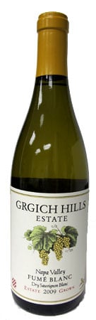 The 2009 Grgich Hills Estate Fumé Blanc Napa Valley is crisp and elegant and one of our choices for Top 10 Holiday Wines