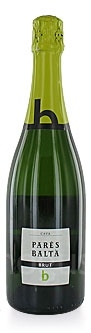 A bottle of Pares Balta NV Cava Brut, one of our Top 10 Holiday Wines