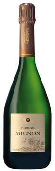 Pierre Mignon Brut Prestige is a dry and zesty sparkler that pairs well with holiday dinner