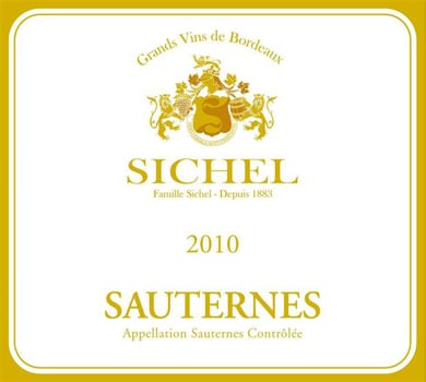 The impressive Sichel 2010 Sauternes is a certified holiday hit