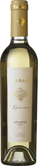 A bottle of Vina Tabali 2009 Reserva Late Harvest Muscat, one of our Top 10 Holiday Wines 2011