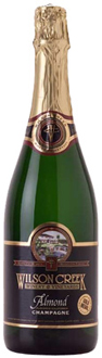 A bottle of Wilson Creek Almond Champagne, one of our Top 10 Holiday Wines 2011
