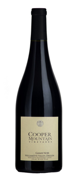 The 2014 is the inaugural vintage of Cooper Mountain Vineyards Gamay Noir