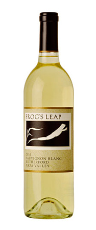 Frog's Leap 2010 Sauvignon Blanc is an excellent example of an American Sauvignon Blanc