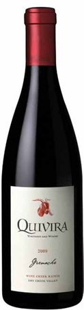 Quivira's 2009 Grenache is known for its complex, spicy flavor