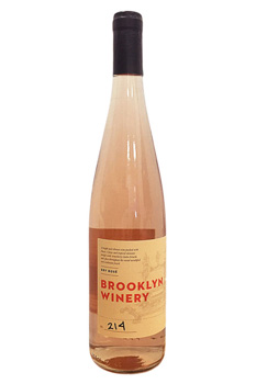 Brooklyn Winery 2015 Dry Rosé has flavors of strawberry and citrus fruit