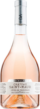 Chateau Saint-Maur 2014 L'Excellence Rose is a concentrated and fruity wine from the South of France
