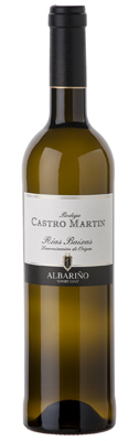 Bodegas Castro Martin 2012 Albarino 'Sobre Lias' was produced from old vine fruit