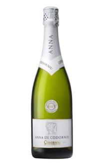 Anna de Codorniu Brut, one of our Top 10 Sparkling Wines 2011, offers crisp citrus and floral aromas and a good balance of acidity and sweetness in the mouth