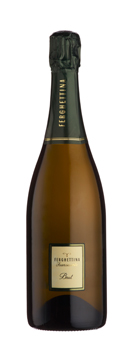 Ferghettina Franciacorta Brut is a rich sparkling wine with flavors of toasty almond and crisp apple 