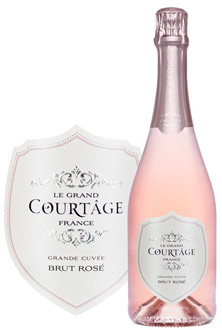 Le Grand Courtage Brut Rose, one of GAYOT's Top 10 Sparkling Wines of 2012