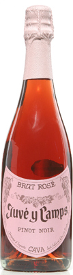 Juve y Camps Brut Rose, one of GAYOT's Top 10 Sparkling Wines 2013